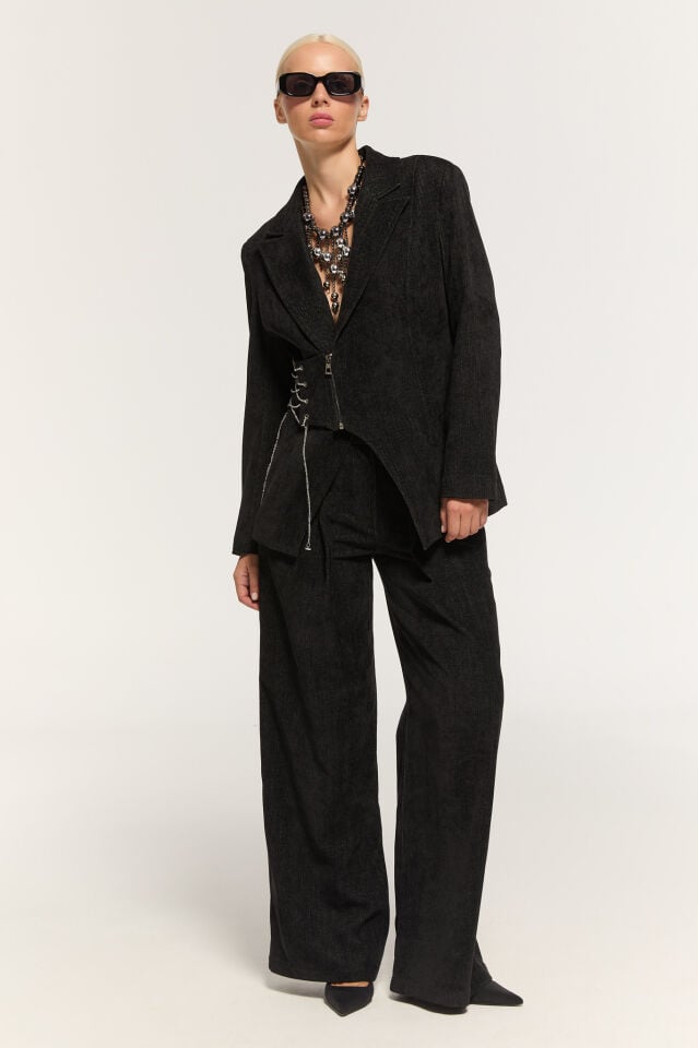 Henley Pantolon (siyah)