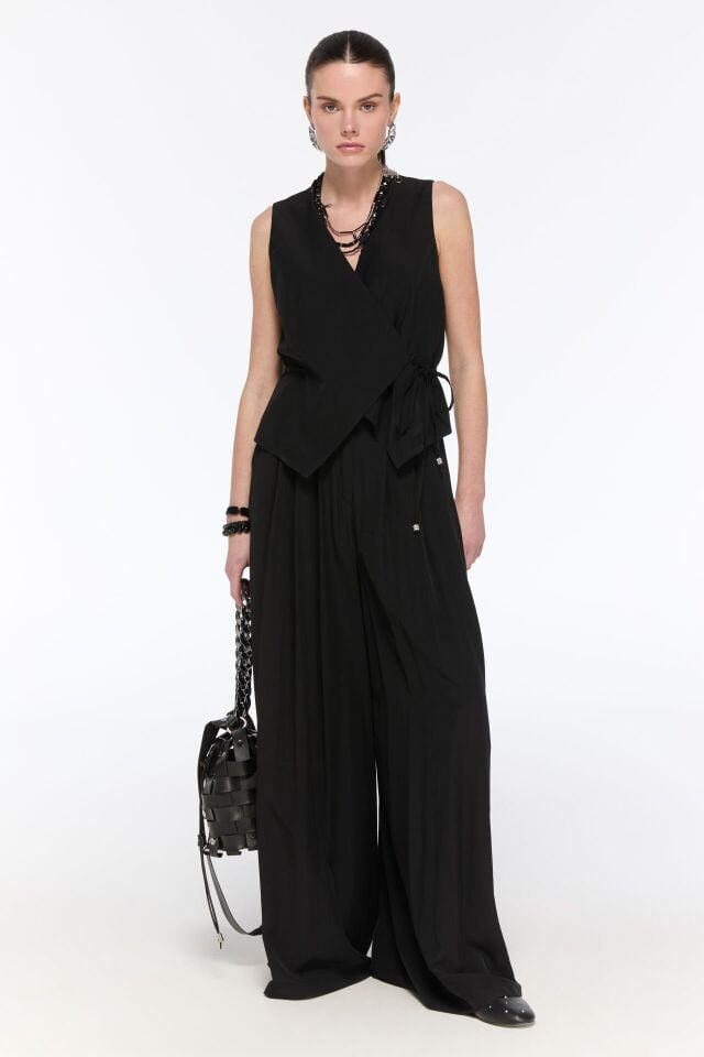 Juliana Anvelop Yelek (siyah)