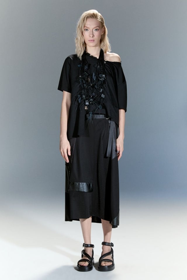 Amber Paraşüt Miksli etek