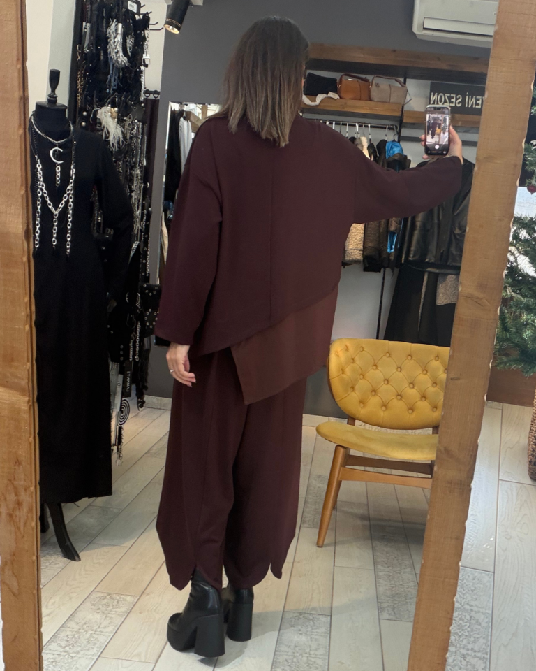 Brett Modal Pantolon (bakır)