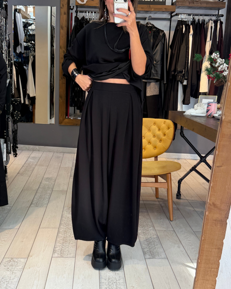 Brett Modal Pantolon (siyah)