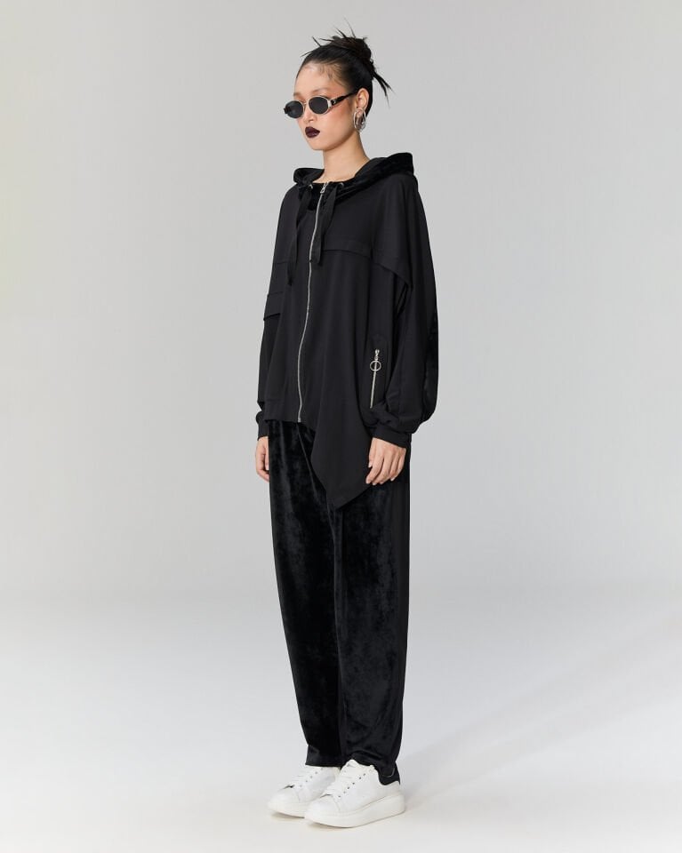 Amelia Kadife Mixli Ceket