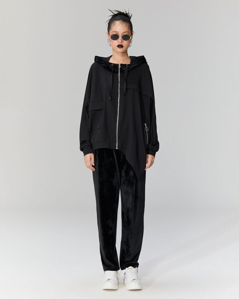 Amelia Kadife Mixli Ceket