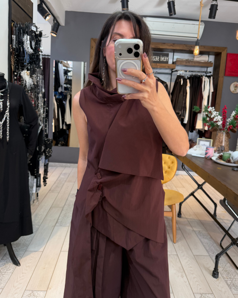 Farren Tasarım Yelek (bakır)