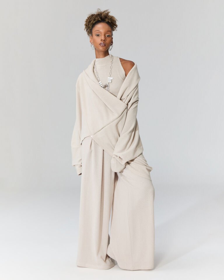 Elise Triko Hırka (Bej)