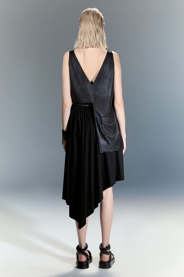 Randel Yelekli Elbise