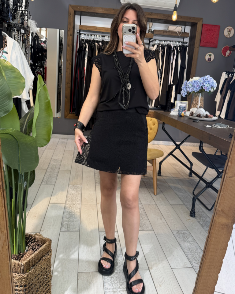 Emma Şort Etek (Siyah)