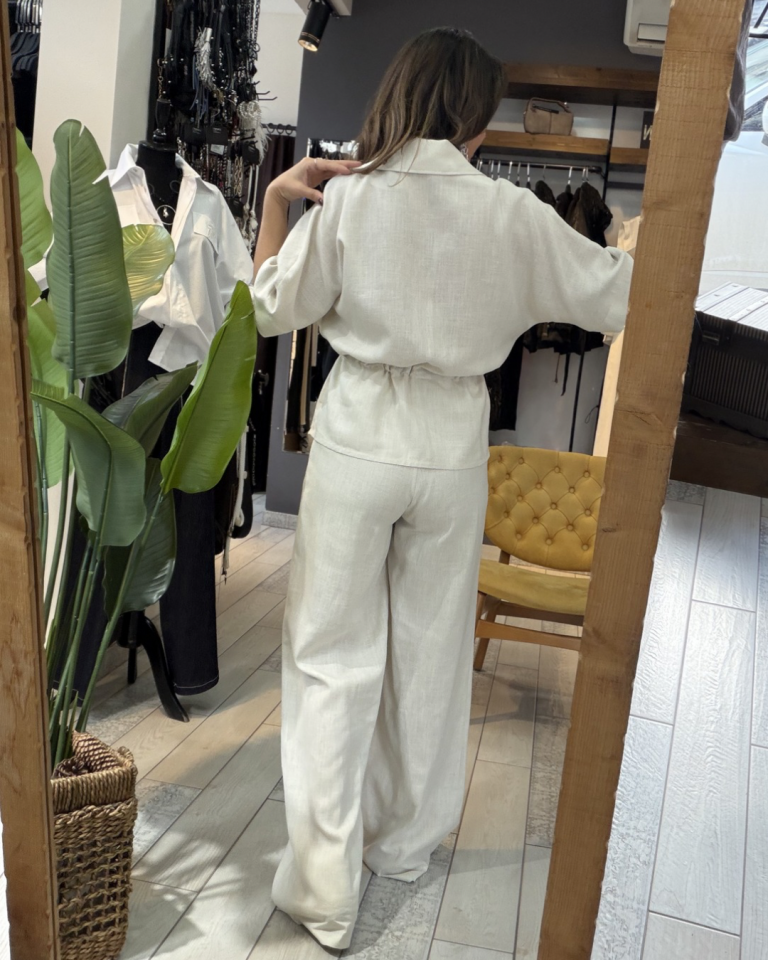 Maren Keten Gömlek (kum rengi)