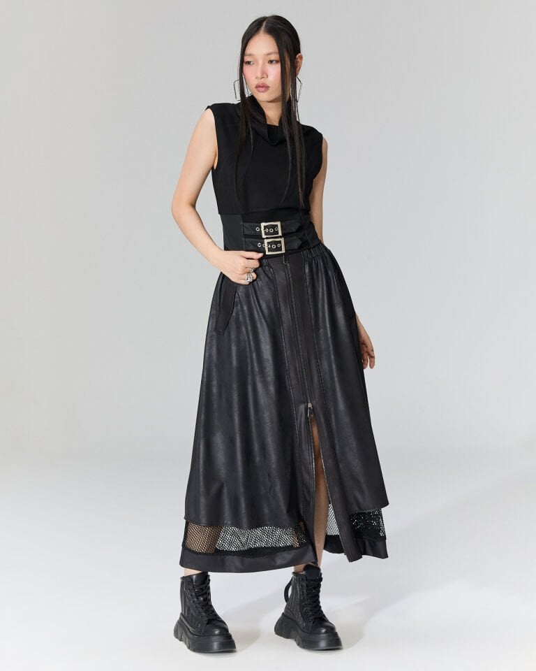 Chi File Detaylı Etek