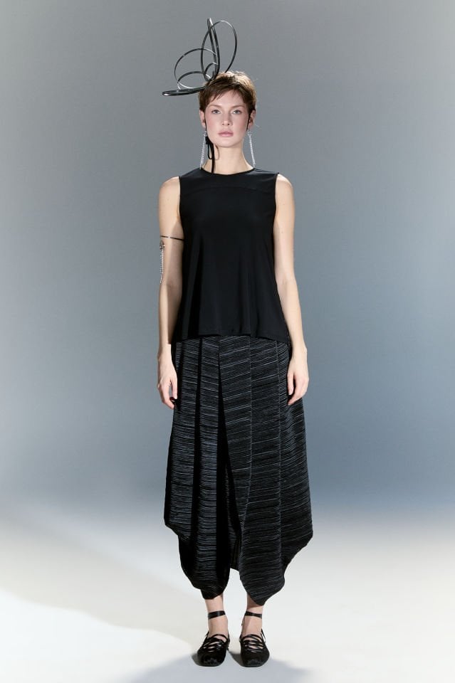 Kally Arkası Piliseli Bluz