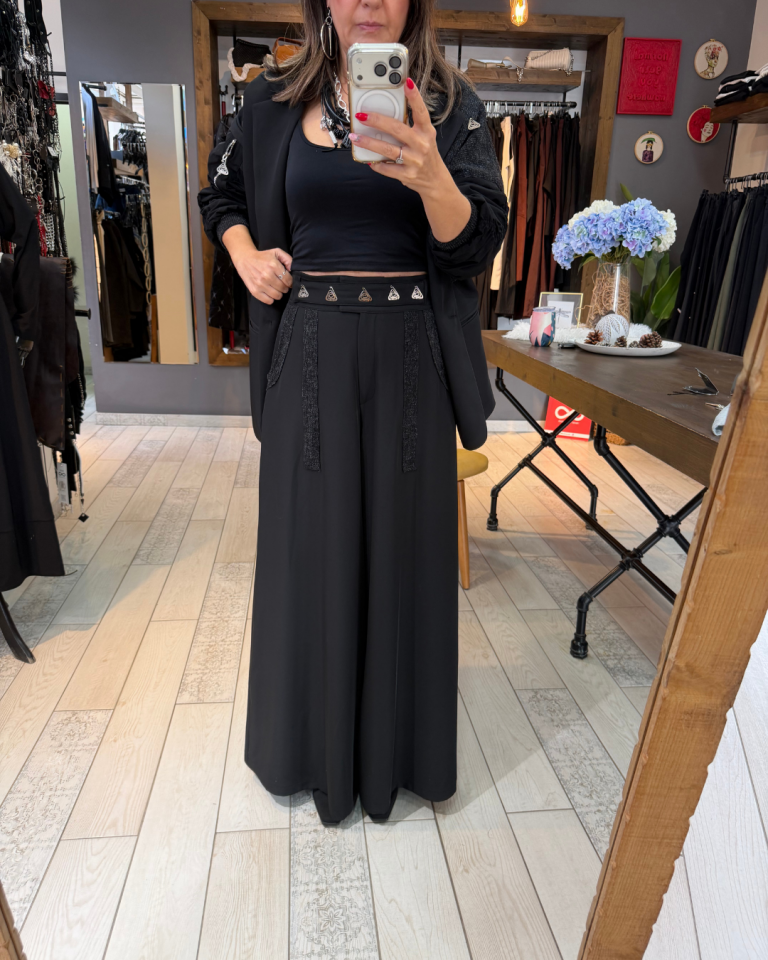 Joen Beli Aksesuarlı Pantolon