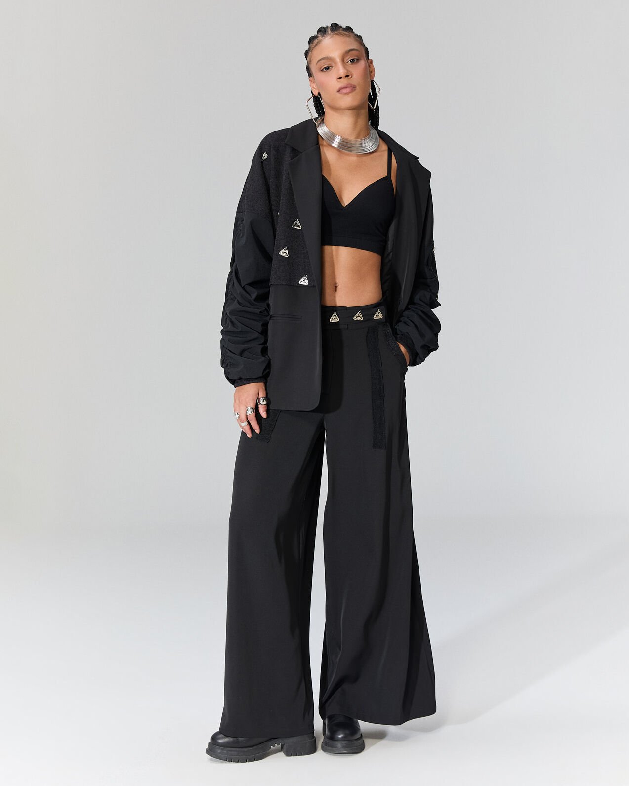 Joen Beli Aksesuarlı Pantolon