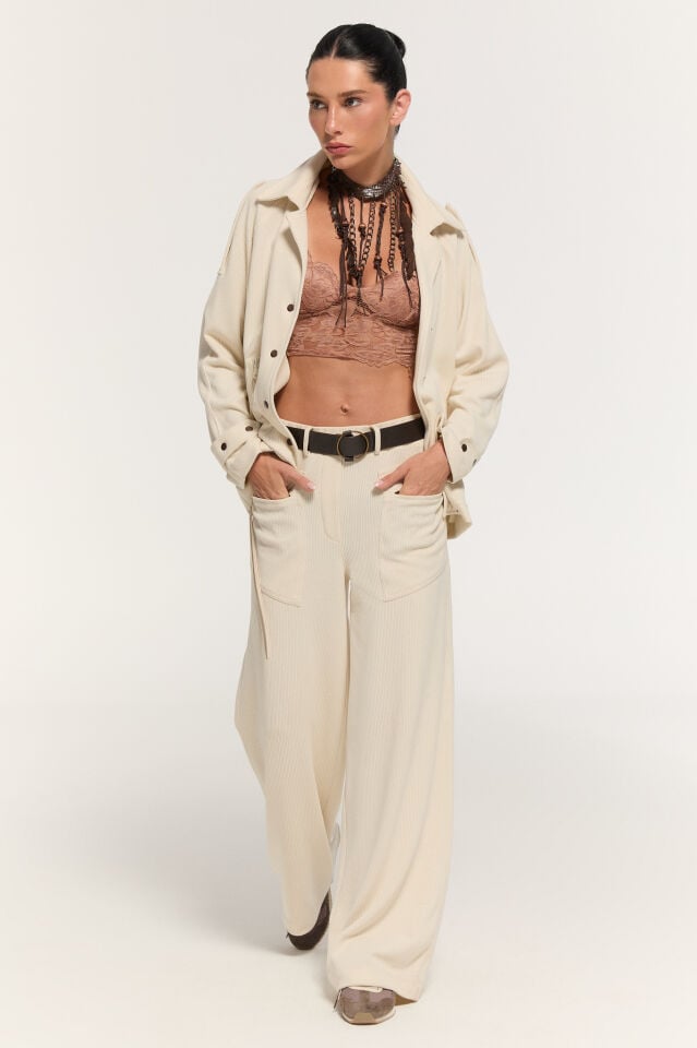 Vesper Cepli Triko Pantolon (bej)