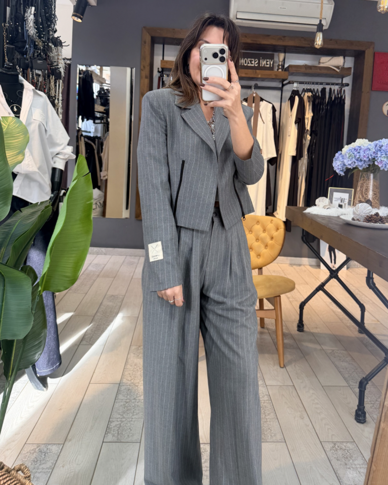 Vera Fermuar Detaylı Blazer