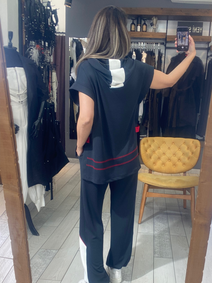 Wilson Modal Kolsuz Sweatshirt (siyah)