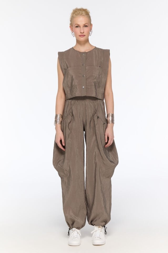 Liora Paraşüt Pantolon (gri)