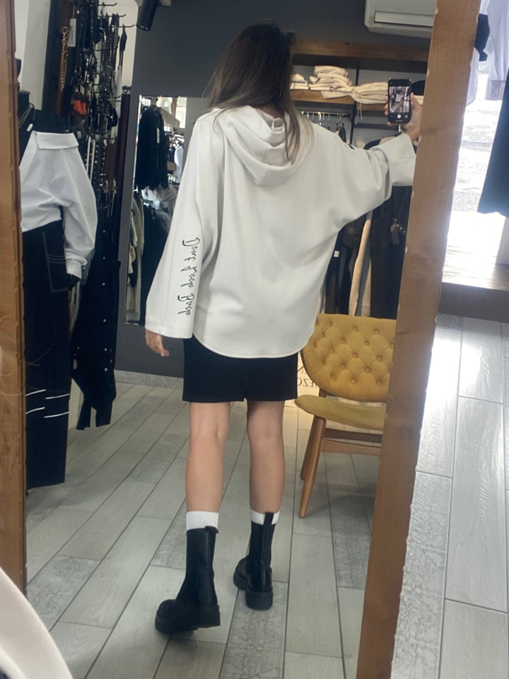 Fermuar Detaylı Modal Sweat (Vizon)